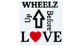 "WHEELZ UP BEFORE LOVE" sticker